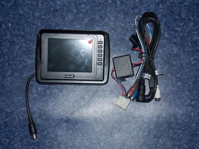 D LCD reverse monitor Dual lens (middle door and reverse)