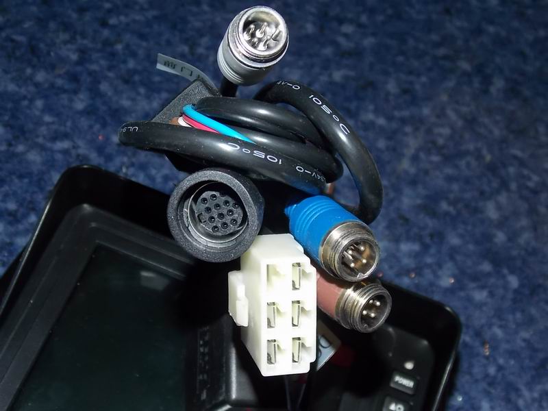 D LCD reverse monitor Dual lens (middle door and reverse)-2