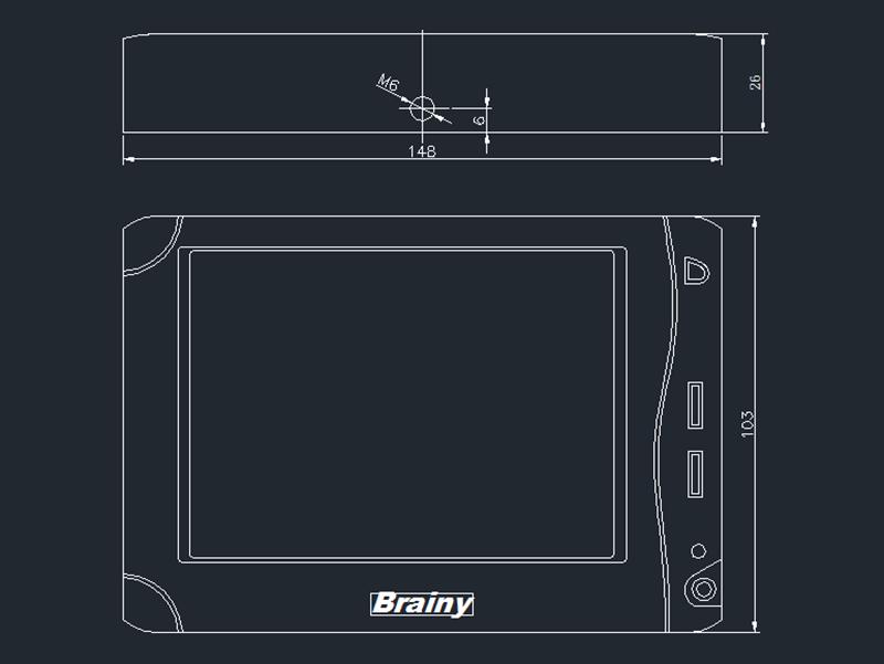 Reversing LCD display-2