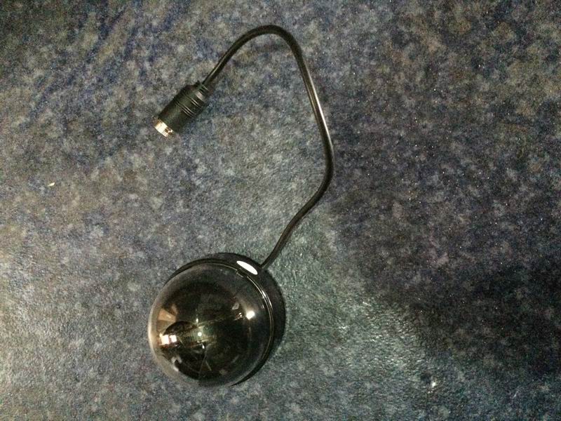 Reverse monitoring probe black and white internal hemispherical 5 core