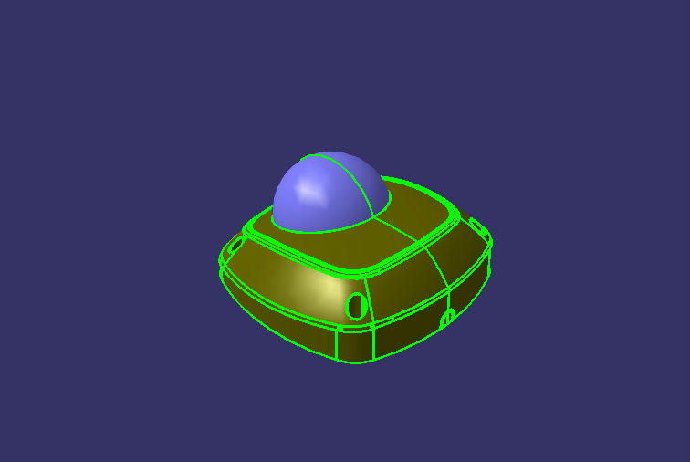 probe, color, simulation, mirror, no, inside the car