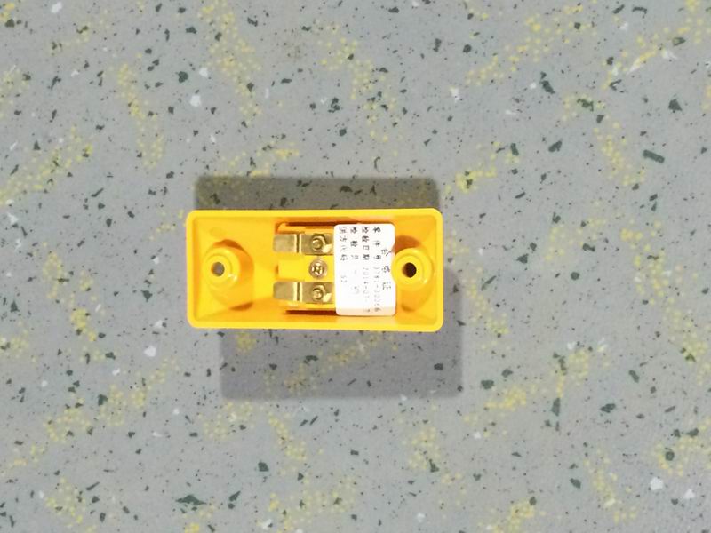 Get off bell button Yellow plane Blue convex surface-1