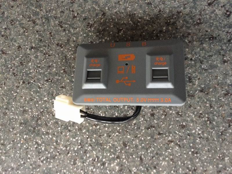 Socket Mobile phone charging module Xiamen Zhisheng 24V (USB)