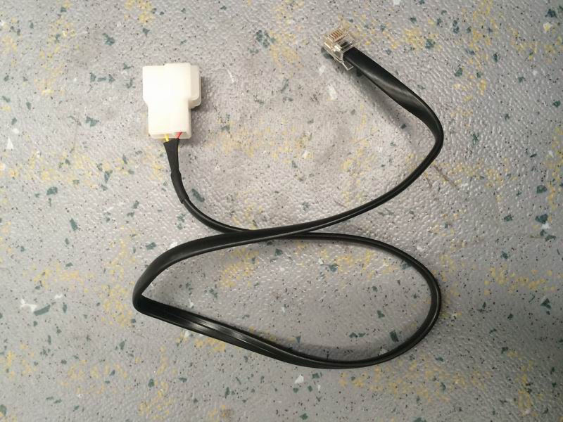 Custom adapter cable for inverter