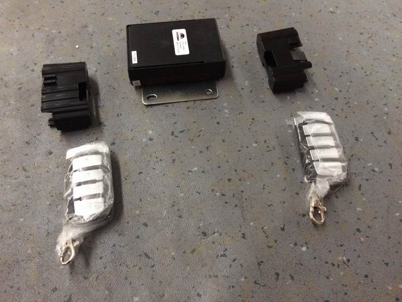 Passenger door controller, 2 doors, 2 remote control 433.92