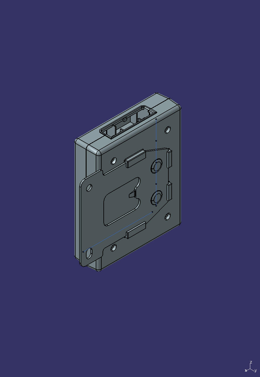 Passenger door controller, 2 doors, 2 remote control, 433.2/434.64NK