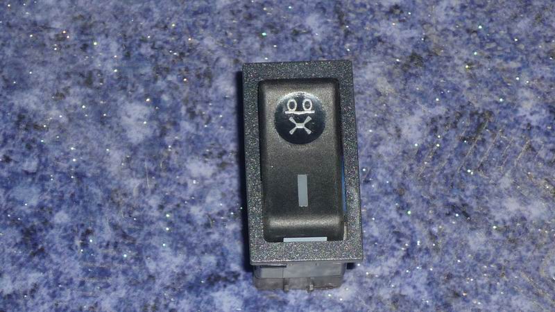 Dual-speed radiator rocker switch JK966-1