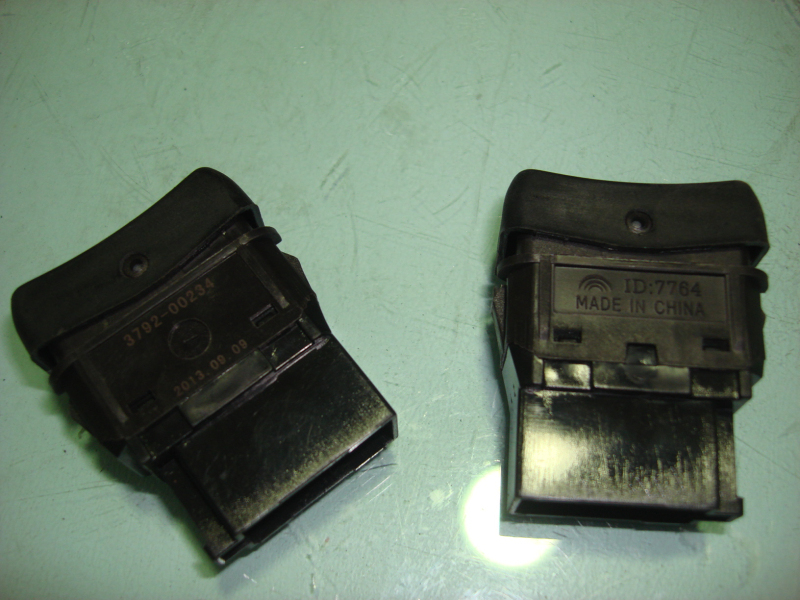 Preheating rocker switch JK988-YT129WZ-2