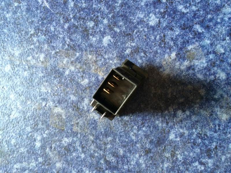 Dual-speed driver heating rocker switch JK966-YT032-2