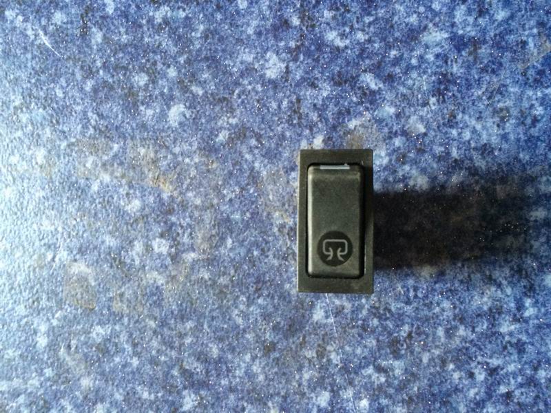Dual-speed driver heating rocker switch JK966-YT032-1