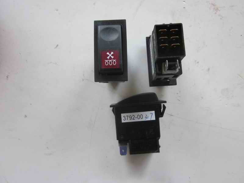 D Dual-speed radiator rocker switch JK982-YT092A