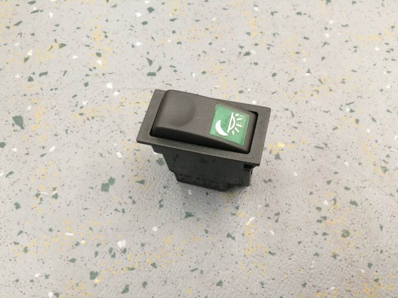 Decorative lamp rocker switch, JK982-025A, green