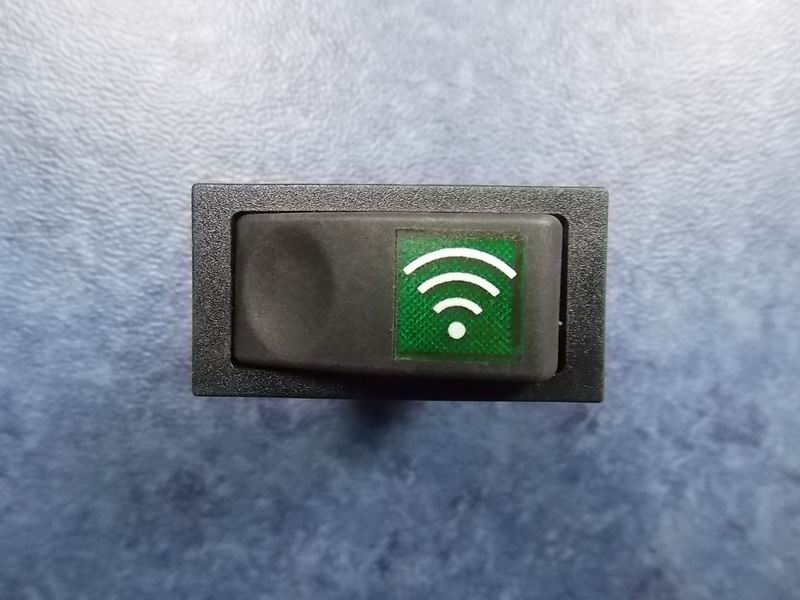 Вылезай из машины, подавай звуковой сигнал, кулисный переключатель, JK. 982-025A , зеленый