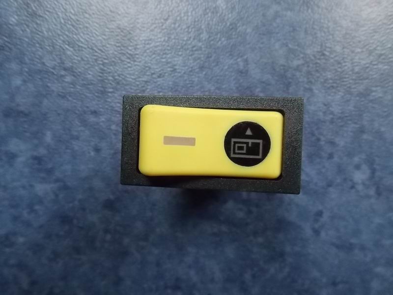 Passenger door main switch 966-YT303W2 deep yellow-2