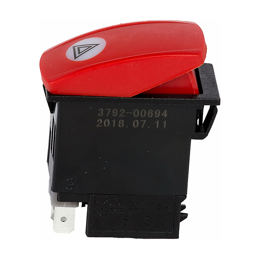 Emergency light rocker switch JK969-191A-2