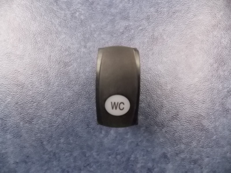 Bathroom rocker switch JK969-006A-1