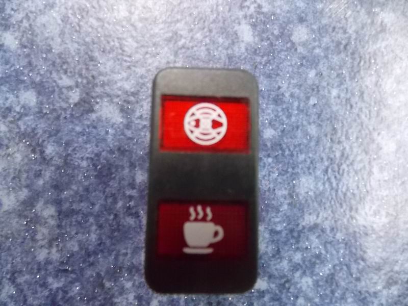 Alarm indicator light of the air discharge valve outside the door, JK988-2