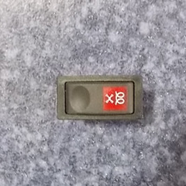 Кулисный переключатель радиатора, JK 982-145A , красный-1