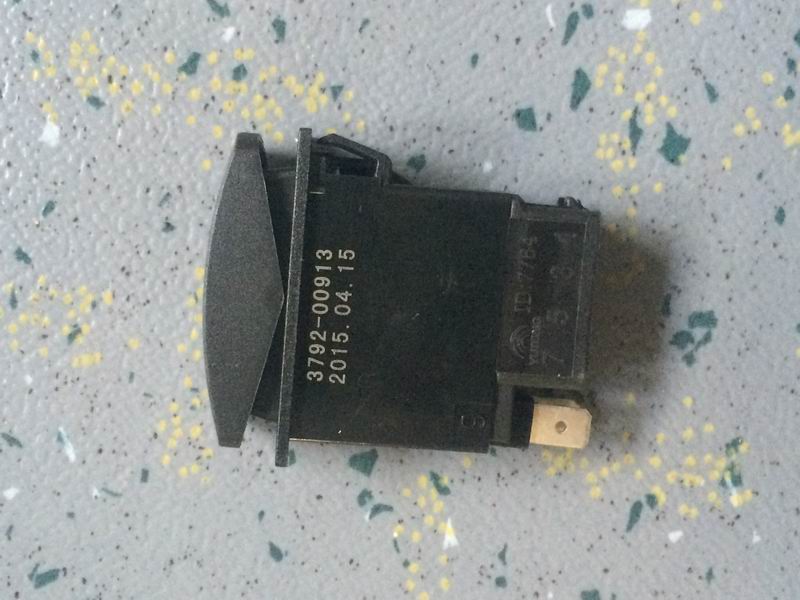 Driver window lifting rocker switch JK969-069A