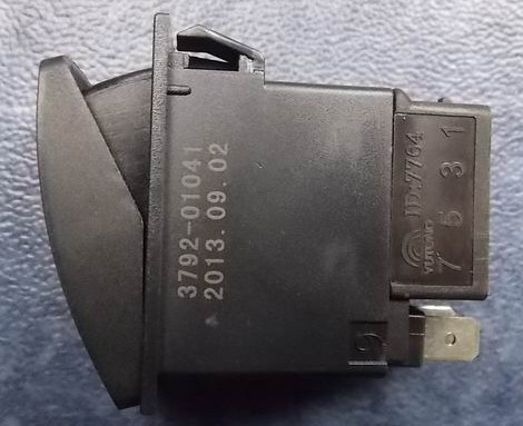 D Lower laying air outlet fan power switch JK969-189A