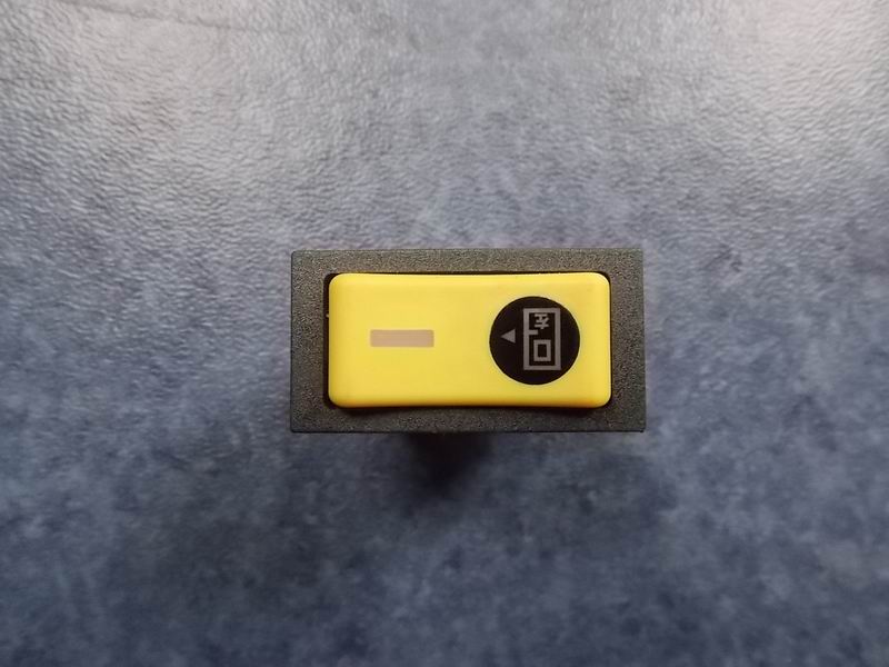 Left door main rocker switch (switch housing is yellow)-2