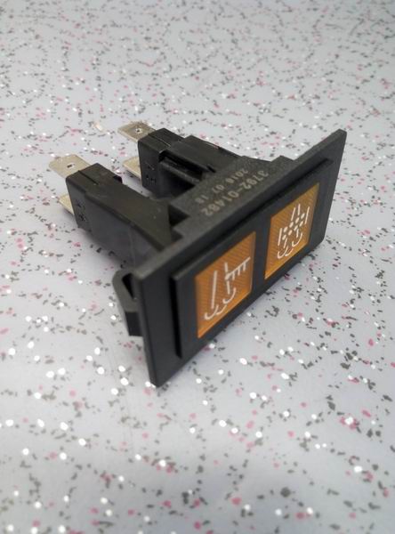 DPF fault/high temperature exhaust indicator light, JK982