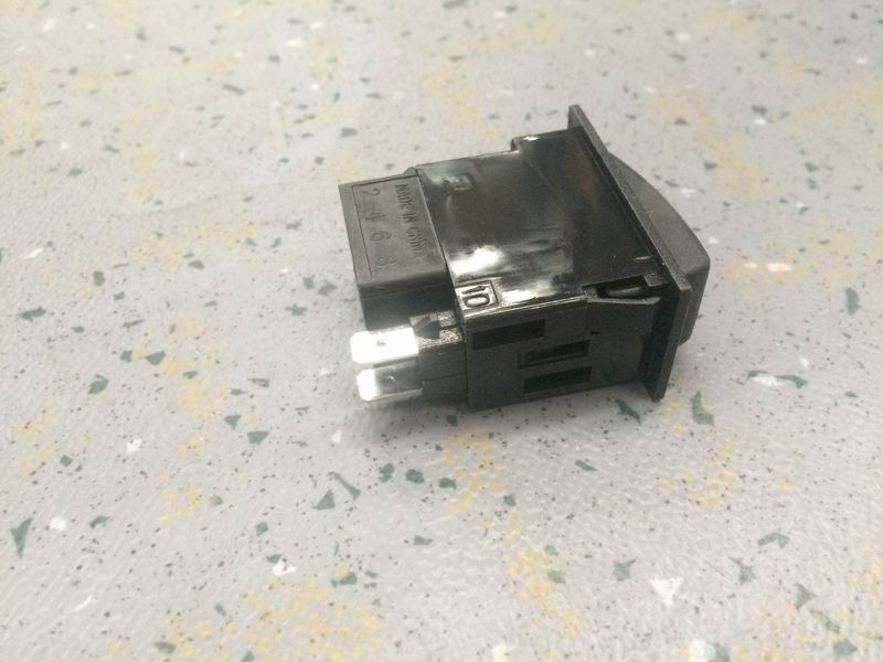 DPF forced regeneration rocker switch JK982-131A-2