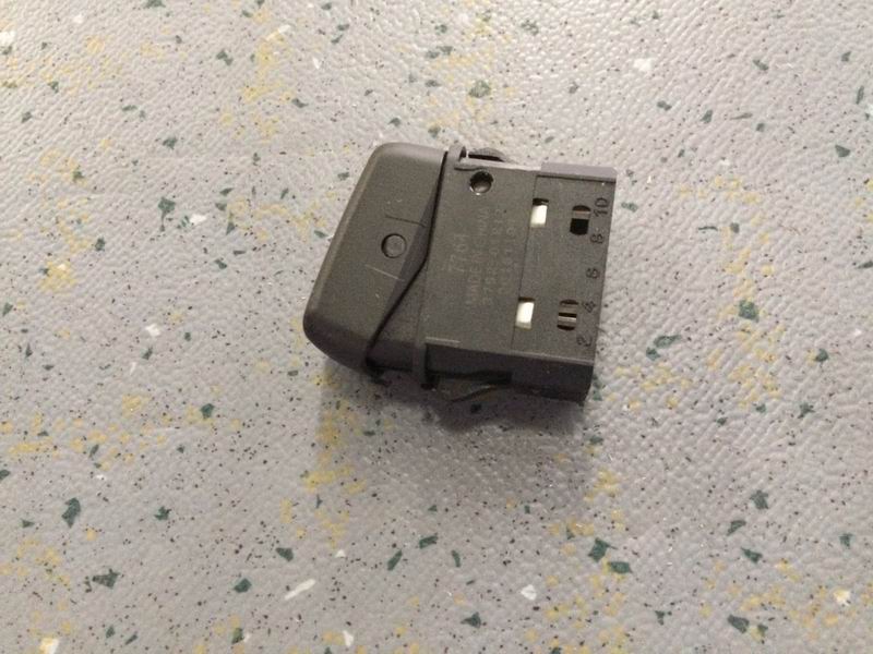 Rain and snow mode rocker switch 3230-1902-1