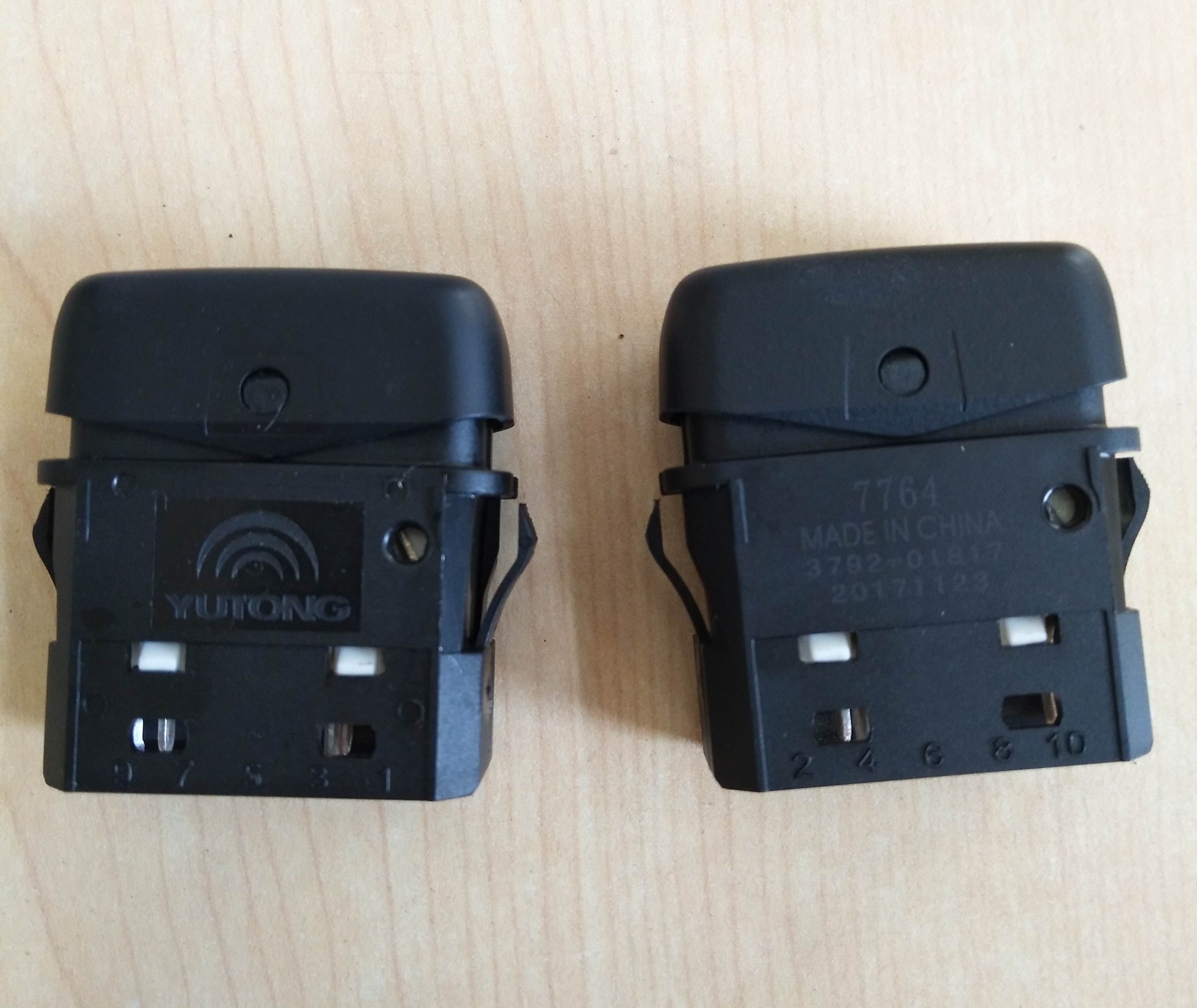 Rain and snow mode rocker switch 3230-1902-3