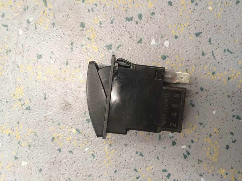 Кулисный переключатель обслуживания бесщеточного вентилятора JK 969-131A одинарная передача