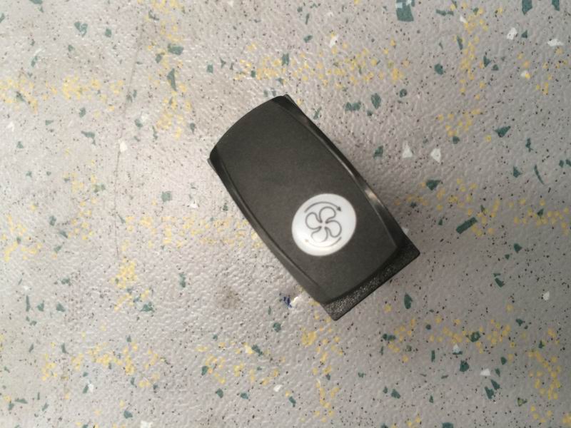 Brushless fan maintenance rocker switch JK969-131A single gear-1