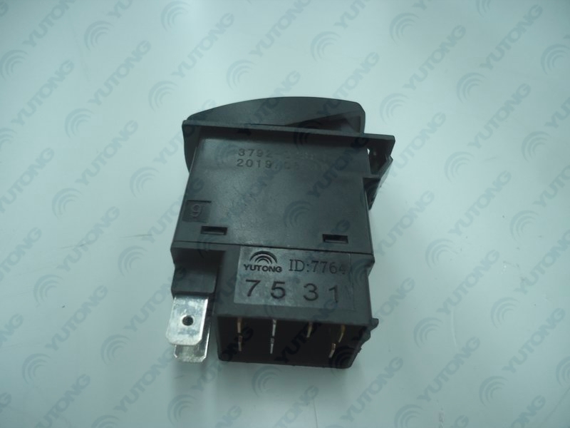 Retarder foot control release rocker switch, JK969-107G1A, green-1