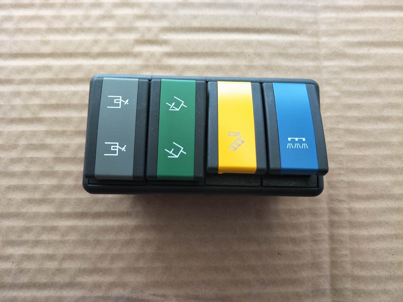 Rocker switch; lower four-connection; for 3797-00604