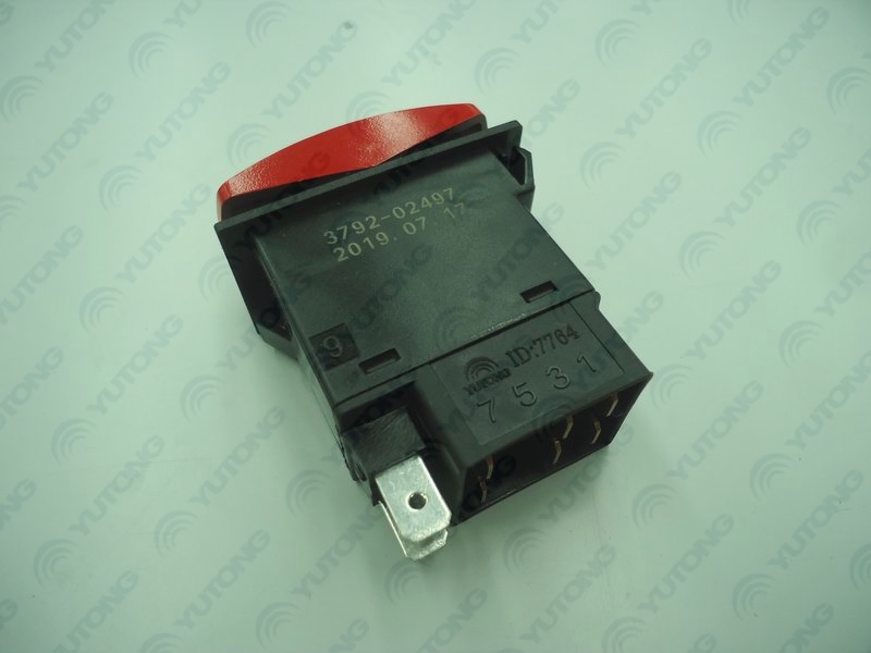 Middle door rocker switch, JK969-057A, green, red