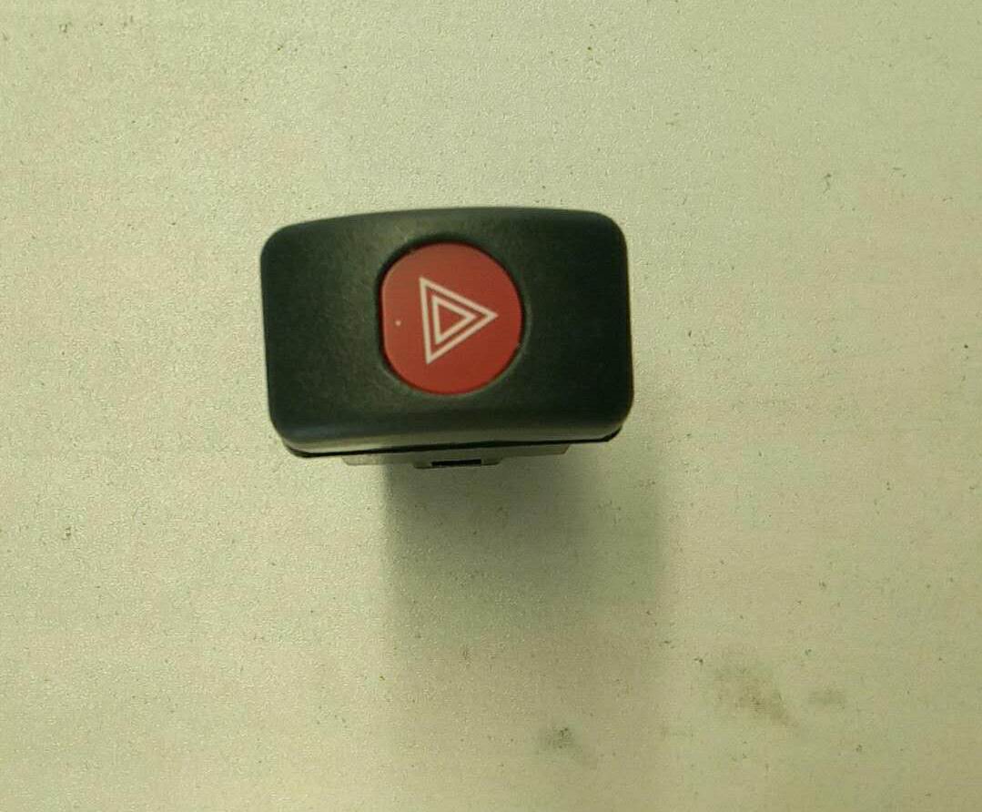 Vehicle hazard warning light skipping switch; double flash