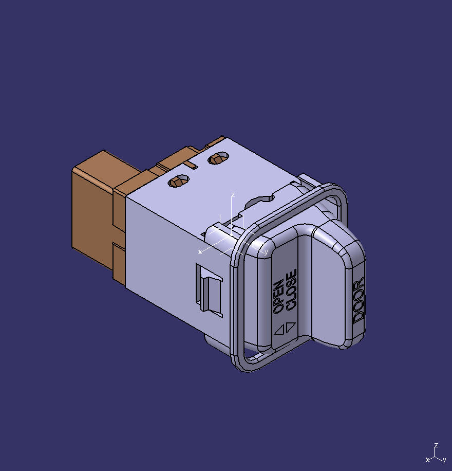 Passenger door switch, JK999-A, 12V