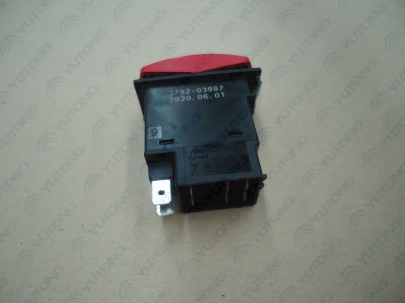 Кулисный переключатель средней двери, JK 969-057A , зеленый, красный