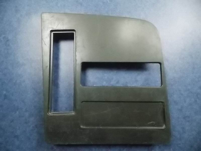 D Matt black decorative panel on the air conditioning panel on the instrument panel 6831-1