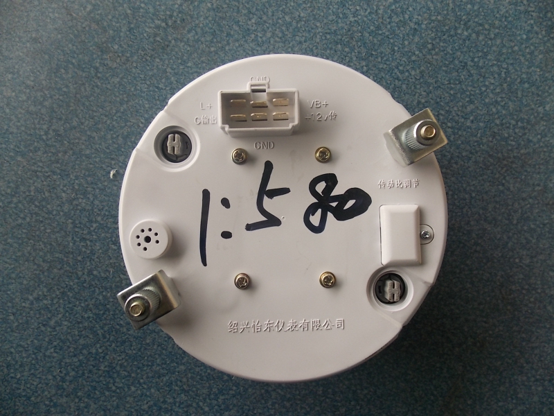 Electronic speed odometer; speed ratio 580-2