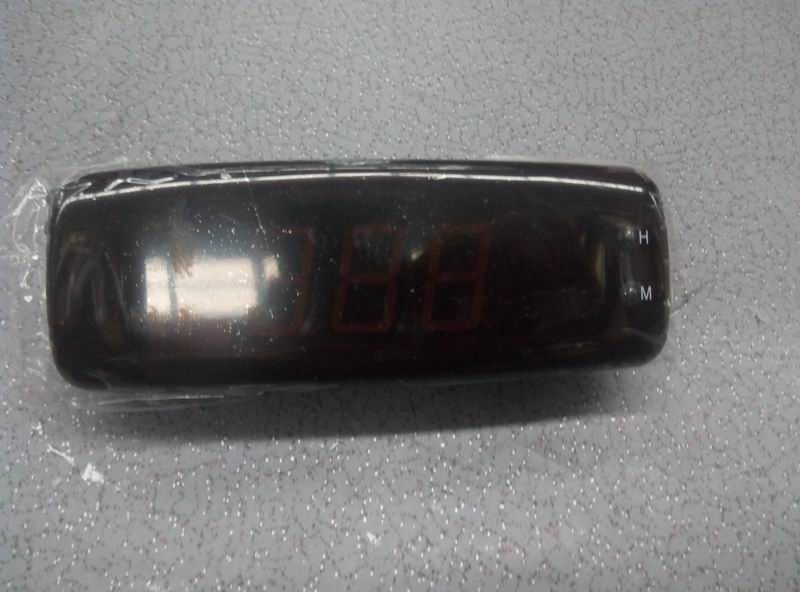 Display sign, speed display, English, red