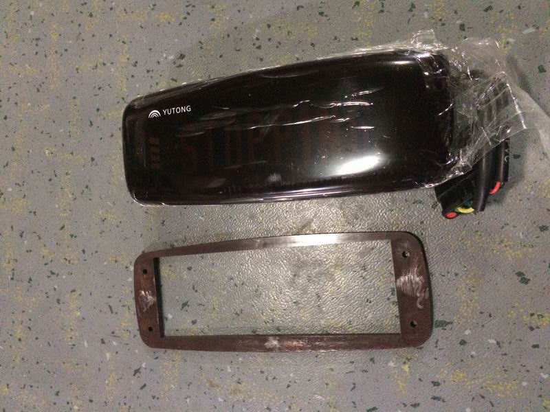 Electronic display sign, parking display, English, red