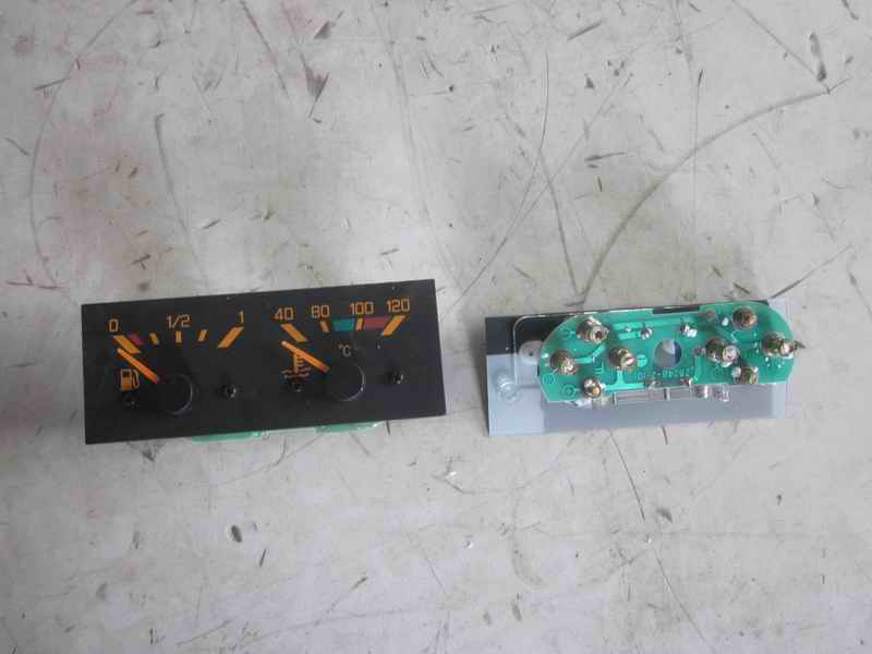 Temperature fuel meter