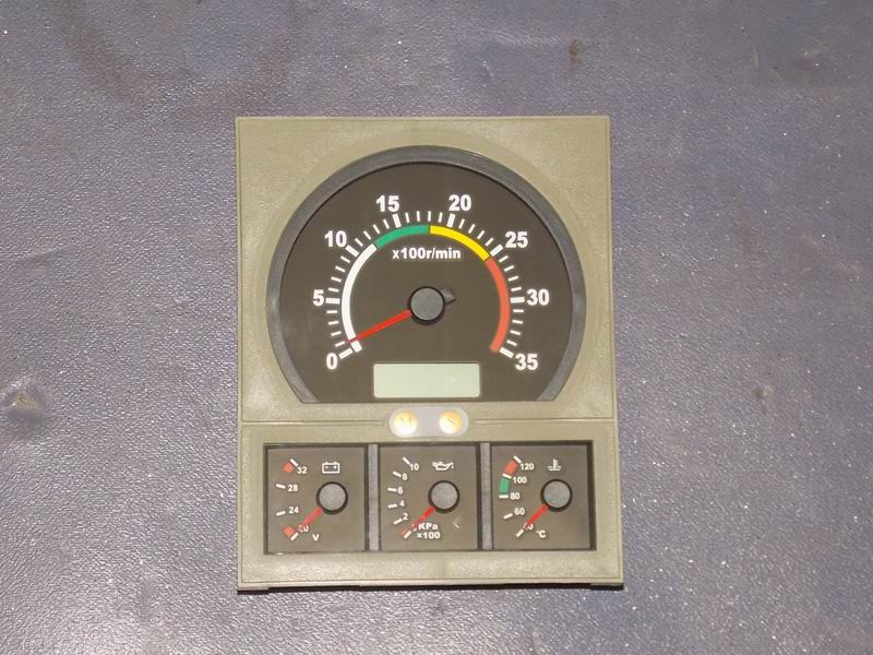 ZSD278A tachometer assembly speed ratio 119 needs to be calibrated