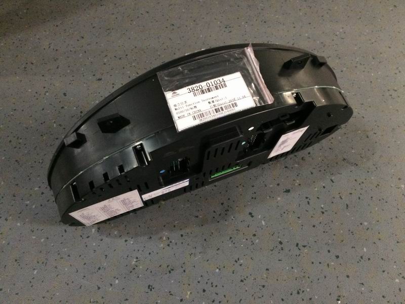 Instrument cluster, ZB270, liquid fuel, need to be calibrated-1