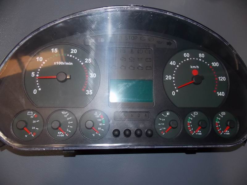 Instrument cluster, ZB279, liquid fuel, need to be calibrated