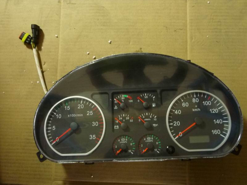 Instrument cluster, ZB2081, fossil fuel, need to be calibrated