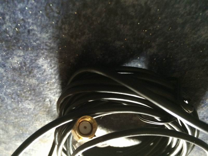 GPS antenna; threaded joint-1