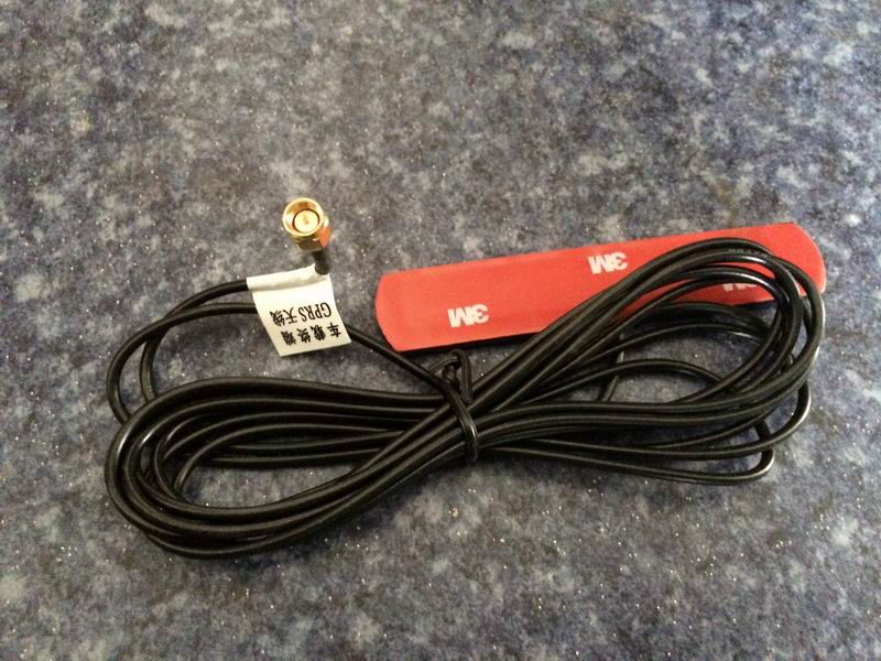 GPRS antenna; threaded joint