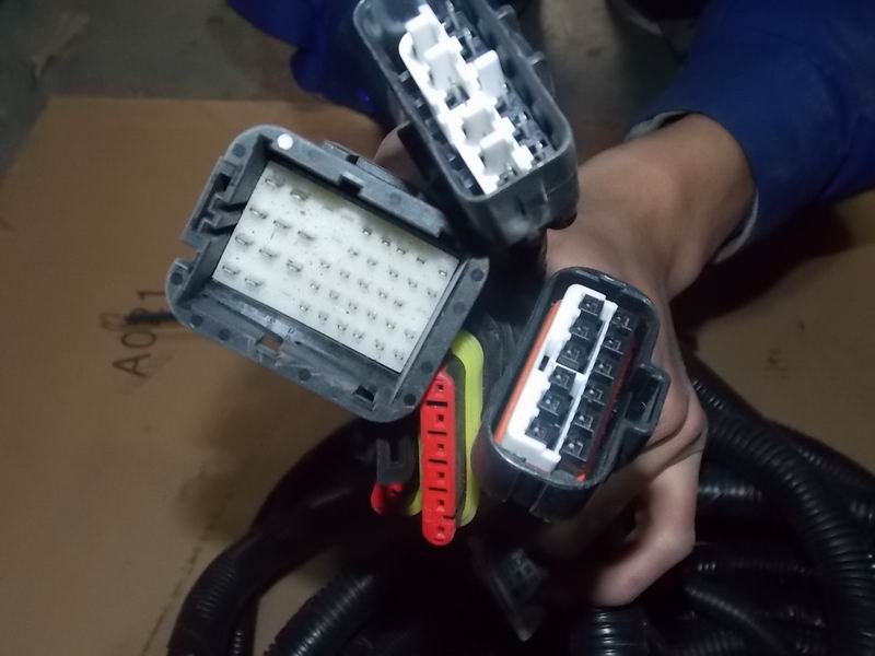 D Engine electronically controlled wiring harness (YC4G180-30) high voltage common rail-1