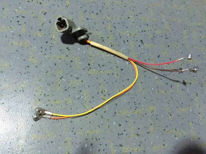 Fuel injector wiring harness